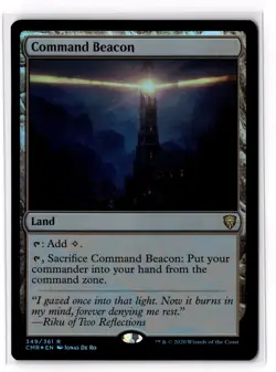 Command Beacon 349 Commander Legends Foil NM - Image 1