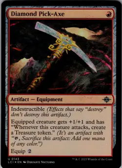 Diamond Pick-Axe 143 Foil - The Lost Caverns of Ixalan NM - MTG TCG - Image 1