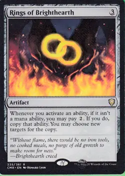 Rings of Brighthearth - R - Commander Legends - 335 - LP - Image 1