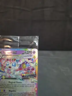 Pokemon Sylveon EX 041/131 Prismatic Evolutions Stamp Promo Sealed - Image 3