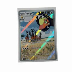 Pokemon Farigiraf 228/193 Paldea Evolved Illustration Rare Holo - Image 1