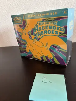 NEW Pokemon TCG Ascended Heroes ETB SEALED - IN HAND - Image 1