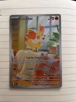 Unsealed Fennekin 080 | Pokemon Center Stamped | Chaos Rising Promo |English TCG - Image 1