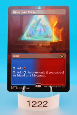 MTG Riverpyre Verge (Borderless) Aetherdrift Regular #372 - Image 1