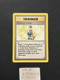 Pokemon WOTC Base Set - Pokemon Trader - 77/102 - Unlim Ed -MINT/NM Fresh Packed - Image 1