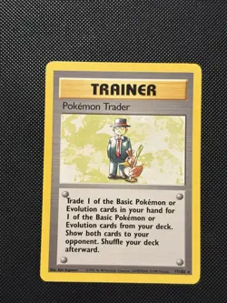 Pokemon WOTC Base Set - Pokemon Trader - 77/102 - Unlim Ed -MINT/NM Fresh Packed - Image 2