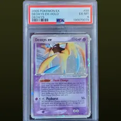2005 POKEMON EX DEOXYS DEOXYS EX #98 PSA 6 ULTRA RARE - Image 1