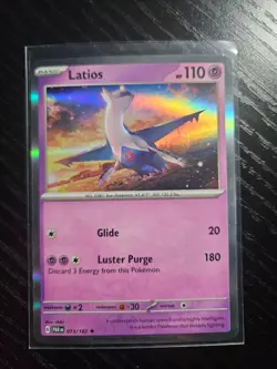Latios 073/182 Rare Paradox Rift Pokemon Reverse Holo Near Mint - Image 1
