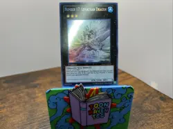 Yugioh Number 17: Leviathan Dragon GENF-EN039 Ghost Rare 1st Ed - Image 1