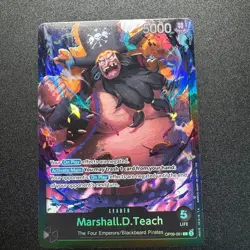 Marshall.D.Teach OP09-081 - One Piece TCG - Starter Deck 27 Foil English - Image 1