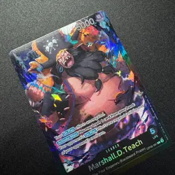 Marshall.D.Teach OP09-081 - One Piece TCG - Starter Deck 27 Foil English - Image 4