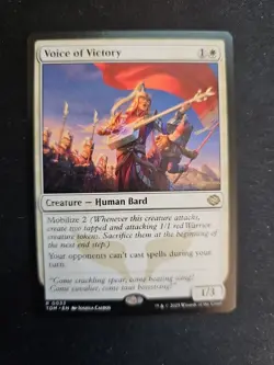 Voice of Victory Tarkir: Dragonstorm Regular - Image 1