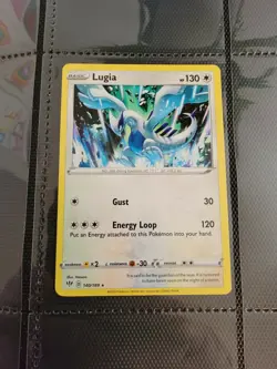 LUGIA 140/189 Darkness Ablaze Non-Holo Rare Pokemon Card Near Mint - Image 1
