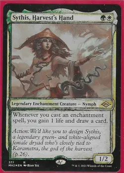 Sythis, Harvest's Hand #377 Foil R - NM - Magic the Gathering - MTG - Image 1