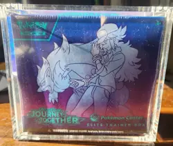 Journey Together Pokemon Center Elite Trainer Box ETB Factory Sealed W/Acrylic - Image 1