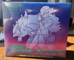 Journey Together Pokemon Center Elite Trainer Box ETB Factory Sealed W/Acrylic - Image 2
