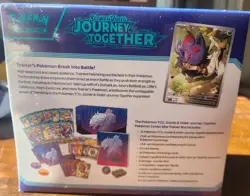 Journey Together Pokemon Center Elite Trainer Box ETB Factory Sealed W/Acrylic - Image 3