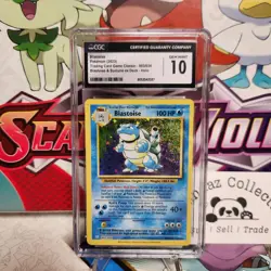 CGC 10 Blastoise 003/034 Holo - Classic Collection - Pokemon TCG - SHIPS FAST - Image 1