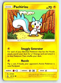 Pachirisu 49 C Ultra Prism Pokemon NM/M - Image 1