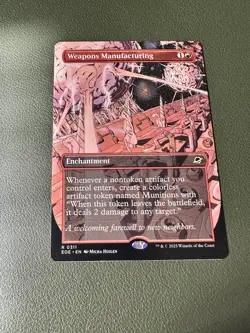 Weapons Manufacturing (Borderless)- Edge of Eternities-(Non-Foil)(NM) 0311 - Image 1