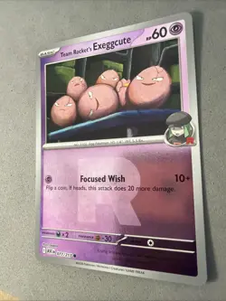 Pokemon TCG * Exeggcute 77/217 Team Rocket C REVERSE HOLO * ME Ascended Heroes - Image 2