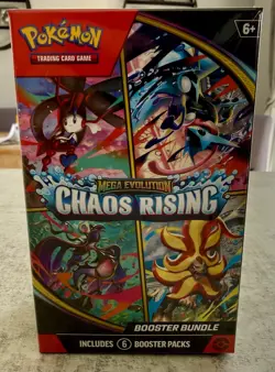 Pokemon TCG: Mega Evolution Chaos Rising Booster Bundle New & Sealed - Image 1