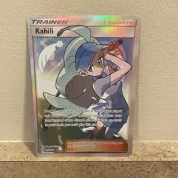 Kahili - Full Art Holo Ultra Rare SM Lost Thunder 210/214 - Pokemon 2018 - LP/NM - Image 1