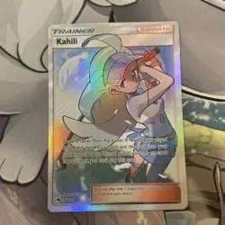 Kahili - Full Art Holo Ultra Rare SM Lost Thunder 210/214 - Pokemon 2018 - LP/NM - Image 3