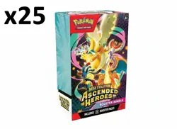 Pokemon Mega Evolution ASCENDED HEROES BOOSTER BUNDLE CASE 25 box FACTORY SEALED - Image 1