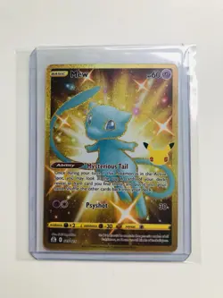 Pokemon TCG Celebrations Mew 025/025 Secret Rare Holo English 2021 HP 60 - Image 3