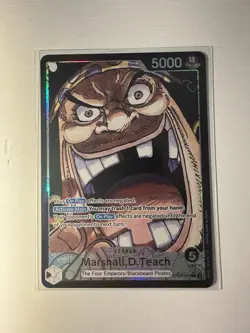 Marshall.D.Teach (OP09-081) (V.2) Leader Alt Art One Piece TCG English - Image 1