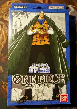 One Piece TCG Starter Deck ST-03 Seven Warlords Of The Sea Japanese SEALED - Image 1