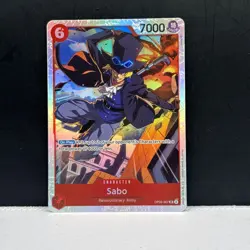 Sabo OP05-007 SR Awakening of the New Era Holo Foil One Piece TCG NM - Image 1