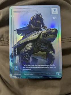 Wonders of the First Whirlpool Bay Watchman Formless Foil Alt Art Call Stones - Image 1