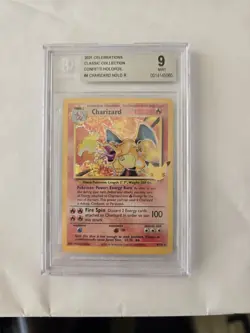 Pokemon 2021 Celebrations Classic Collection Charizard 4/102 Holo BGS 9 - Image 1