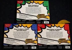 Pokemon Ascended Heroes Feraligatr + Emboar + Meganium Collection Box (3 Bundle) - Image 5