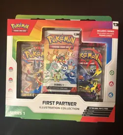 Pokemon TCG First Partner Illustration Collection Series 1 Box Lot of 2 English - Image 1
