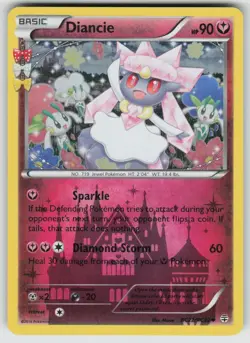 Diancie RC22/RC32 Uncommon Generations Pokemon Holo Near Mint - Image 1
