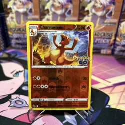 Pokemon - Charmeleon 009/078 - Reverse Holo - Pokemon Go - NM/M - Image 1