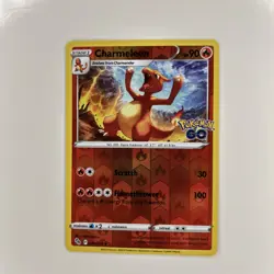 Pokemon - Charmeleon 009/078 - Reverse Holo - Pokemon Go - NM/M - Image 2
