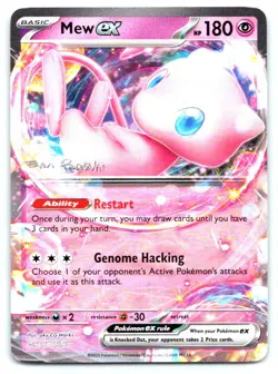 Mew ex - - 2024 (Evan Pavelski) Pokemon Double Rare World Championship - Image 1