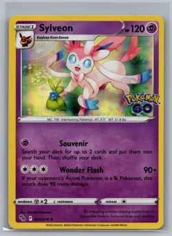 Sylveon 035/078 Holo R Pokemon GO Pokemon Holo NM/M - Image 1