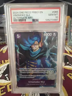 One Piece Card Game Vinsmoke Niji OP06-065 Alternate Art Foil Rare 2024 - Image 1
