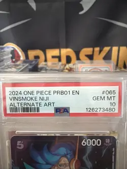 One Piece Card Game Vinsmoke Niji OP06-065 Alternate Art Foil Rare 2024 - Image 2