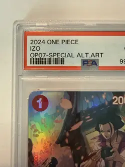 One Piece Card Game TCG OP07 Izo OP03-003 SP PSA 10 - Image 3