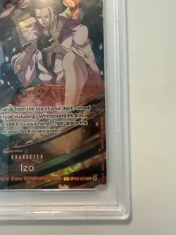 One Piece Card Game TCG OP07 Izo OP03-003 SP PSA 10 - Image 5