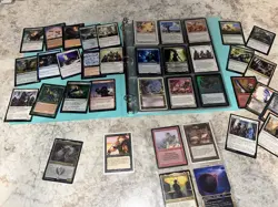 MTG Binder Variety Of Magic The Gathering Cards - Vintage -Onward!+ Mythic/rare! - Image 1