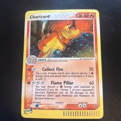 Pokemon Charizard Secret Rare - EX Dragon - 100/97 HP Binder Copy Rare card - Image 2