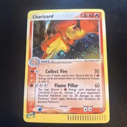 Pokemon Charizard Secret Rare - EX Dragon - 100/97 HP Binder Copy Rare card - Image 3