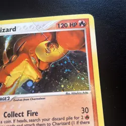 Pokemon Charizard Secret Rare - EX Dragon - 100/97 HP Binder Copy Rare card - Image 4